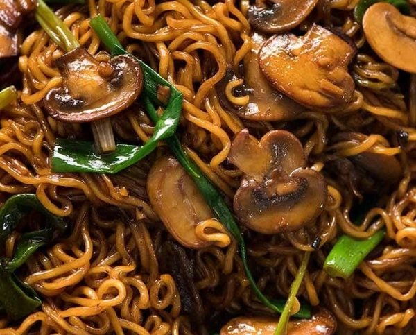 Mushroom Noodles